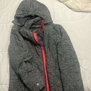 cute tek gear gray coat!